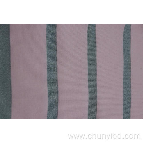 312GSM Yarn-Dyed Stretch Rib 2*2 Fabric